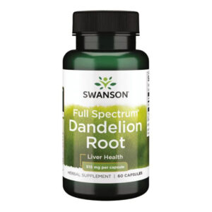 "Dandelion Root 515mg - 60caps supplement."