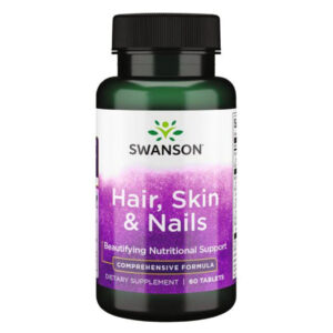 "Hair Skin Nails - 60tab supplement bottle"