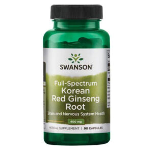 "Korean Red Ginseng Root 400 mg capsules"