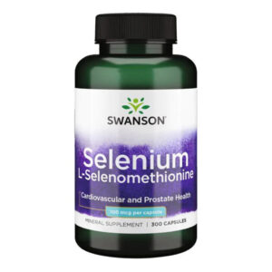 "Selenium L-Selenomethionine 100mcg - 300cap bottle"