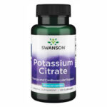 "Potassium Citrate 99mg - 120caps bottle"