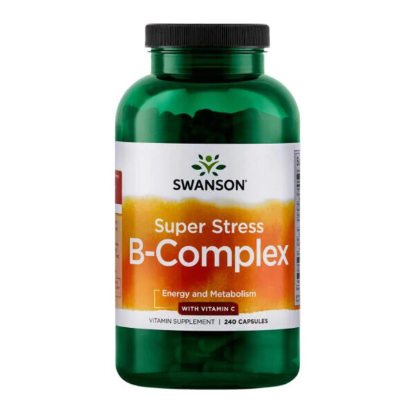 "Super Stress B-Complex with Vitamin C - 240 caps"