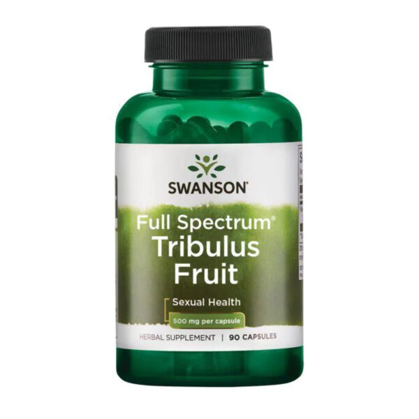 "Tribulus Fruit 500mg - 90 cap bottle"