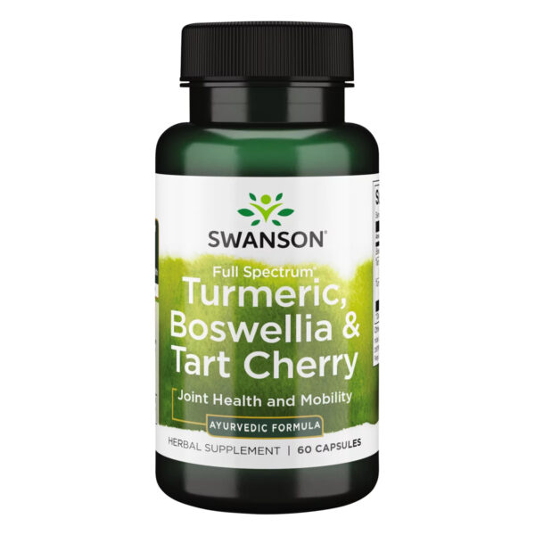 "Turmeric Boswellia Tart Cherry - 60caps bottle"
