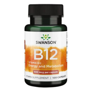 "Vitamin B12 500 mcg - 100 Caps bottle"