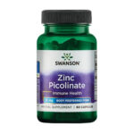 Zinc Picolinate 22 mg - 60 caps package.