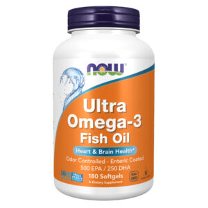 "Ultra Omega-3 Fish Oil - 180 Softgels bottle"
