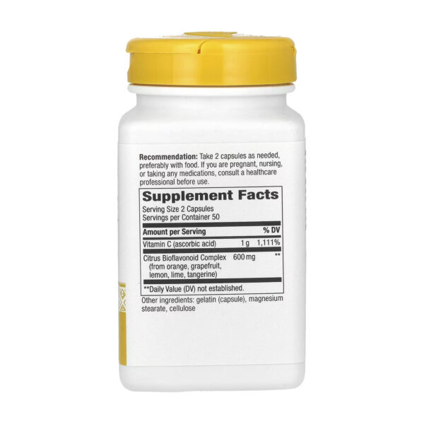 vitamin c bioflavonoids 100 caps 20875063725162 33d3992306