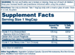 "Vitamin D-3 & K-2 - 60 vcaps packaging"