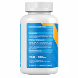 "Lecithin 1200 mg - 120 Softgels pack"