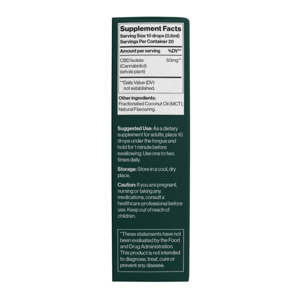 cbd isolate mct tincture orange 10ml 1000mg 10 10ml 77446689150943 84c3d93286