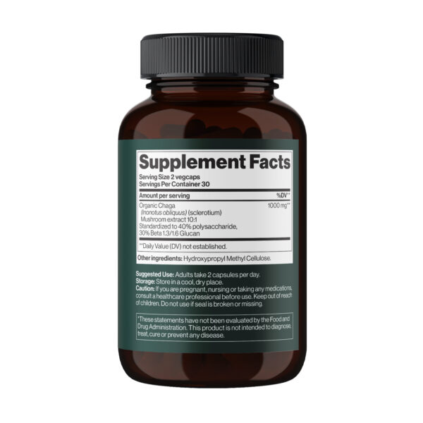 chaga mushroom 1000mg 60 vcaps 68349144473911 d3774cc744