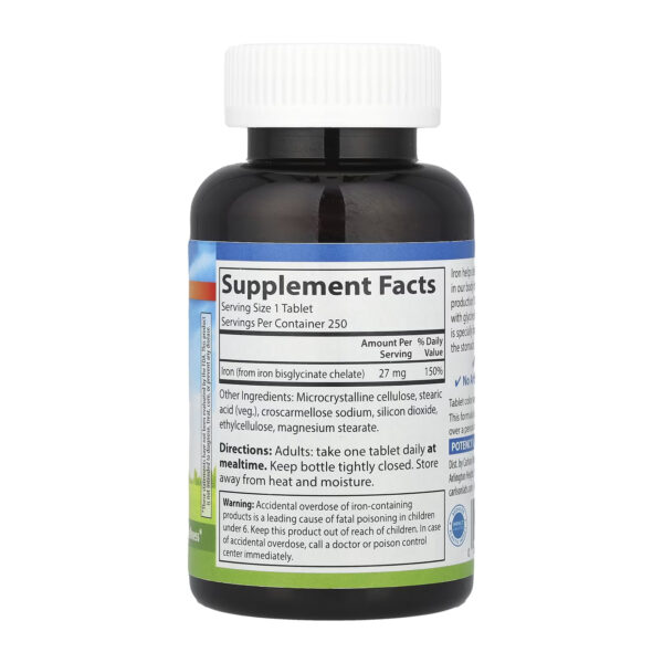 chelated iron 250 tabs 91627535325734 fde1af44ec