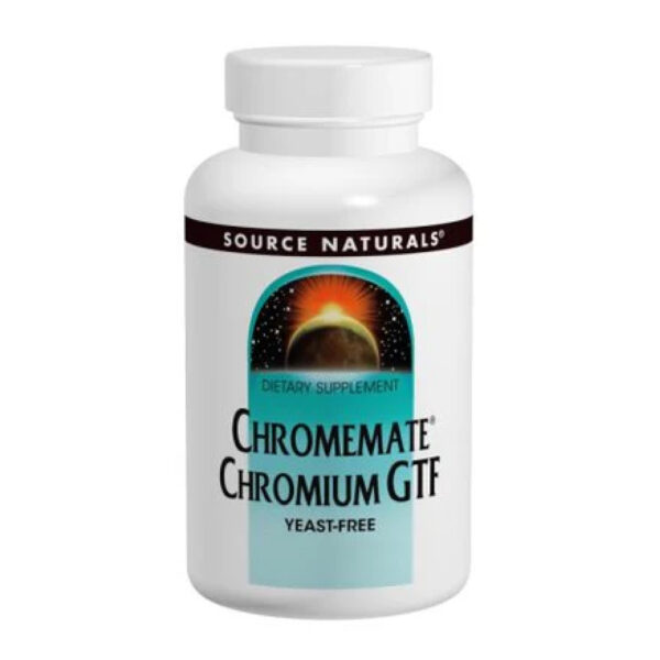 chromemate chromium gtf 200mcg yeast free 120 tabs 79179764162364 a7b4df706e