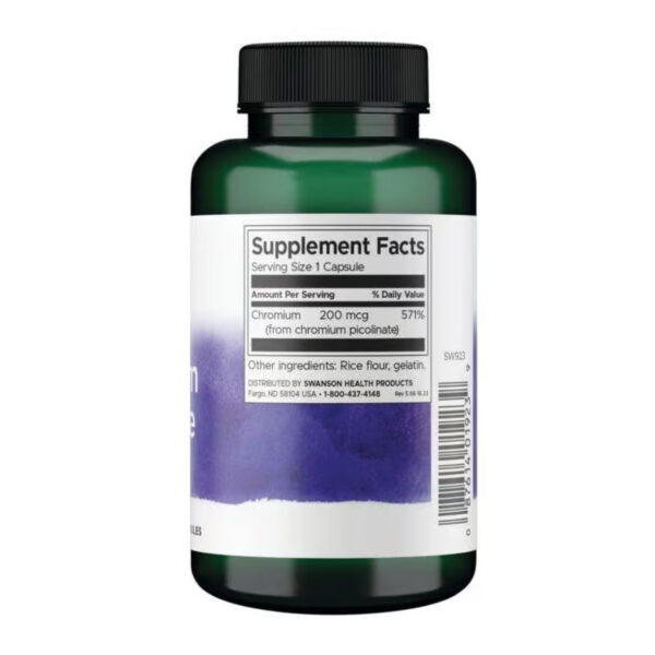 chromium picolinate 200mcg 200 saps 96916730036034 256bb95037