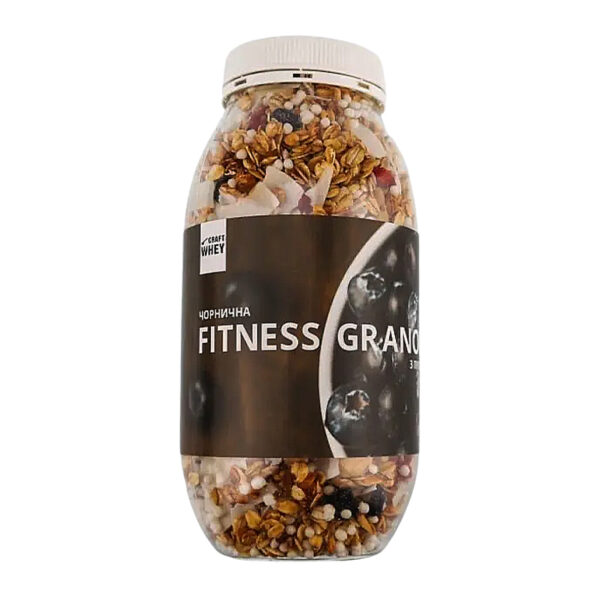 fitness granola 450g bilberry with protein 45829431767926 395caab920