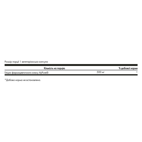 glycine 500mg 60 vcaps 74274965150904 f4c211cba4