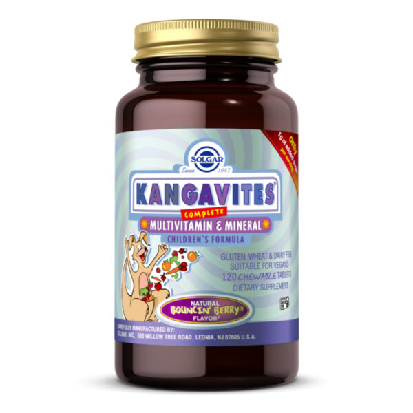 kangavites multivitamin mineral chewable 120 tablets bouncin berry flavor 14894435784114 f4b6a8253c
