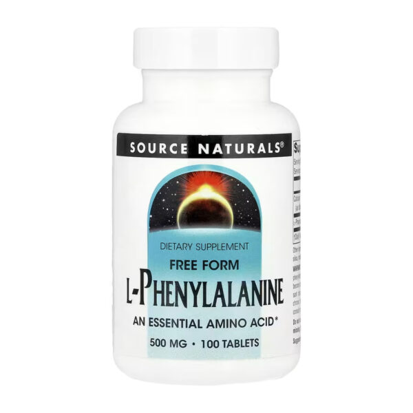 l phenylalanine 500mg 100 tabs 20436547526961 d2e71cebeb