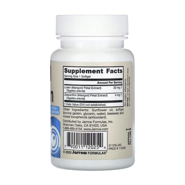 lutein 20mg 60 softgelsid 28563823614277 2334b800ce