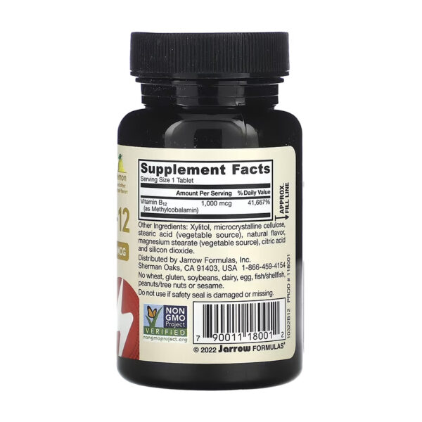 methyl b12 methyl folate 1000 400mcg 100 chewable tabs lemon 24755553337573 c3b61fc63c