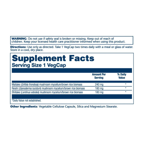 mushroom immune complex 600mg 100ct 99101379654200 f44115bf19