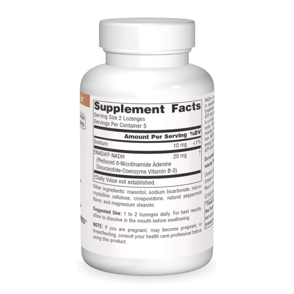 nadh 10mg peppermint 10 lozenges 40052991878644 15ddcec061