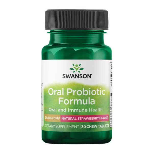 oral probiotic formula 3 billion cfu 30 tabs natural strawberry 25924532980064 c8eb242060