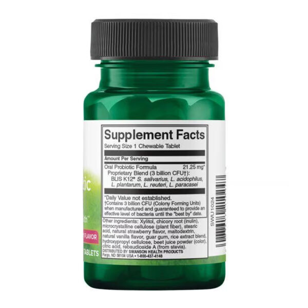 oral probiotic formula 3 billion cfu 30 tabs natural strawberry 91005902192349 3a7829ab9f