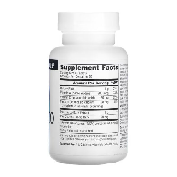 pau darco extract 500mg 100 tabs 76590759826684 26f2478a08