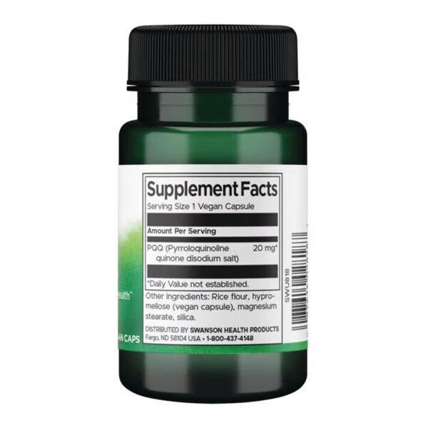 pqq pyrroloquinoline quinone 20mg 30 vcaps 49694276428532 6cdeae390f