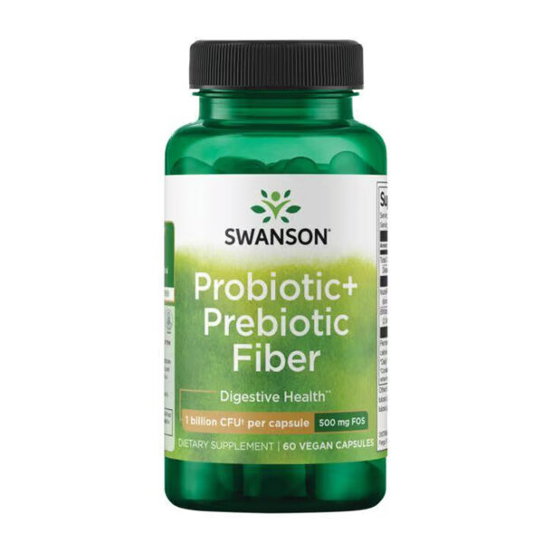 probiotic prebiotic fiber 1 billion cfu 60 vcaps 31692234908119 0e38311daf