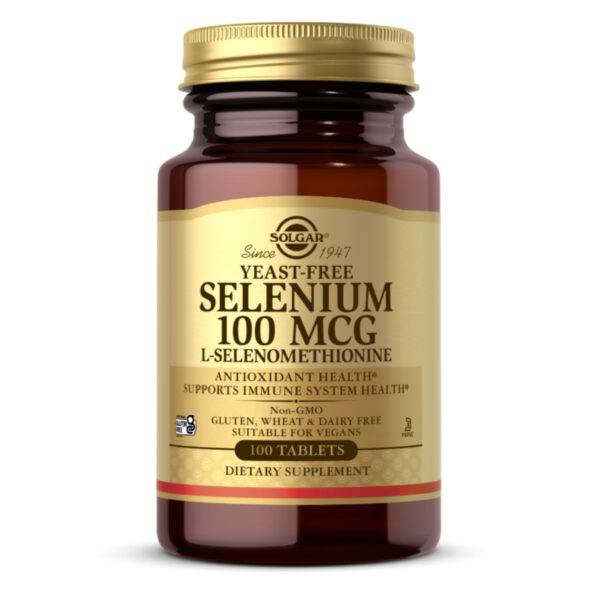 selenium yeast free 100 mcg 100 tabs 89357458536317 5d91b8a2a2