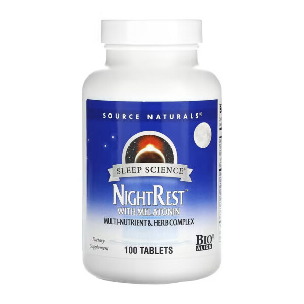 sleep science nightrest with melatonin 100 tabs 99424986974592 62c6729b52