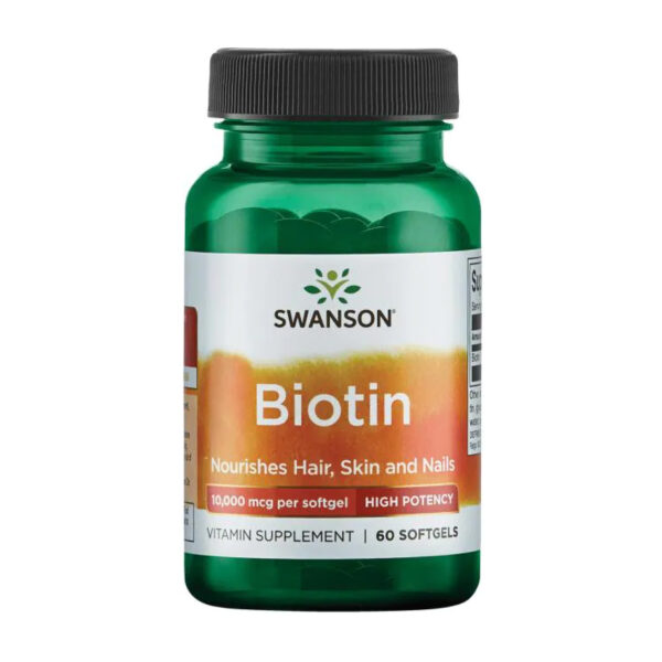 swansonbiotin high potency 10000 mcg 60sgels 31015548414716 7da48846ac