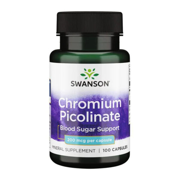 swansonchromium picolinate 200mg 100caps 13257195791354 40a9a8e11c