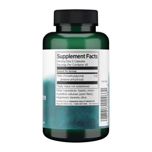 tmg trimethylglycine 500mg 90 caps 43849539475600 bba76fce65
