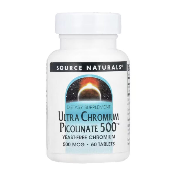 ultra chromium picolinate 500 500 mcg 60 tabs 40725150192290 7c85a18080