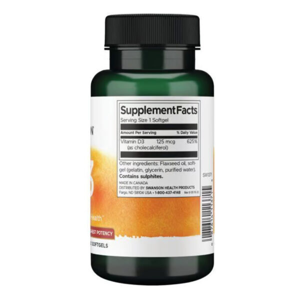 vitamin d3 highest potency 5000 iu 125 mcg 250 sgelsid 70316054427827 2079dec768