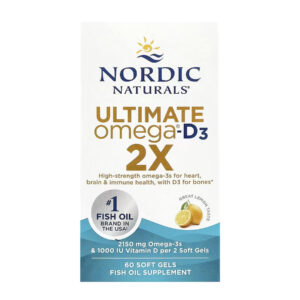 (31.07 Очікування) Ultimate Omega 2X D3 - 60 softgels