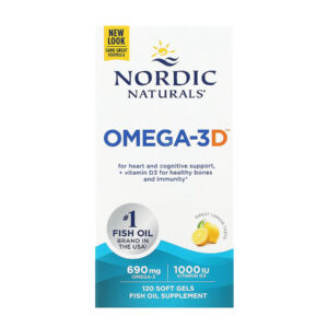 (31.07 Очікування) Omega-3D - 120 softgels