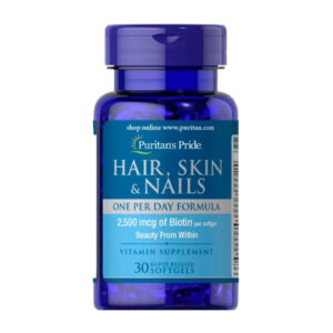 (26.07 Очікування) Hair, Skin & Nails One Per Day Formula - 30 softgels