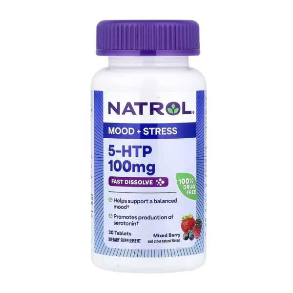 5 htp 100mg fast dissolve 30 tabs 63212812294172 7ecf8eeb0f