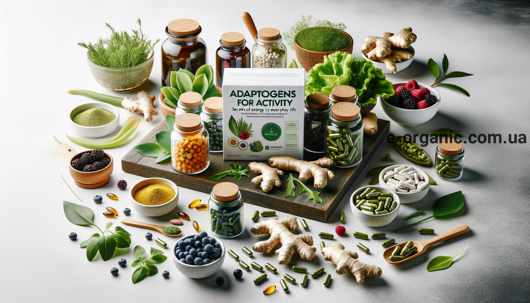 Адаптогени для активності: енергія щодня