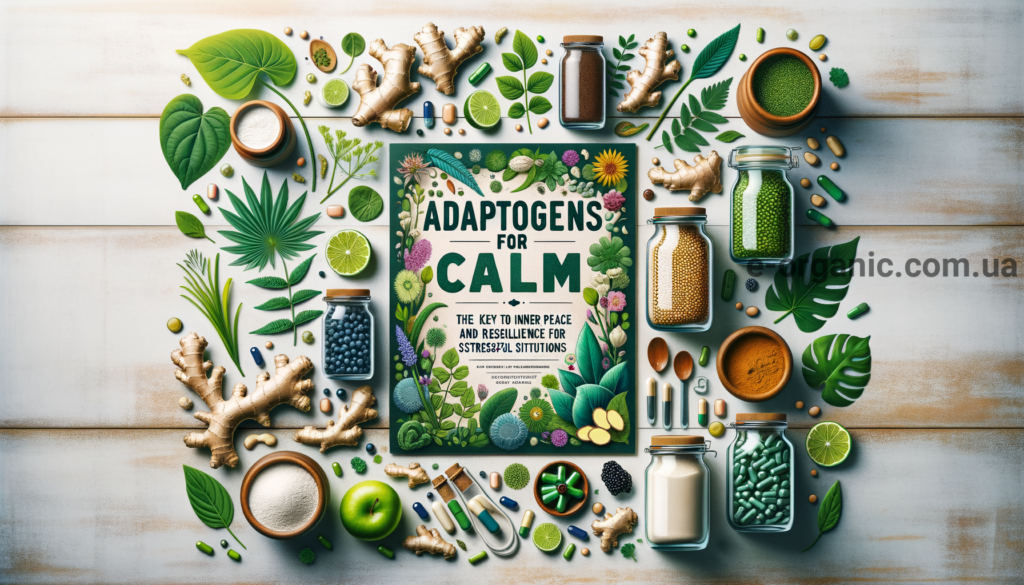 Адаптогени для спокою: ключ до спокою