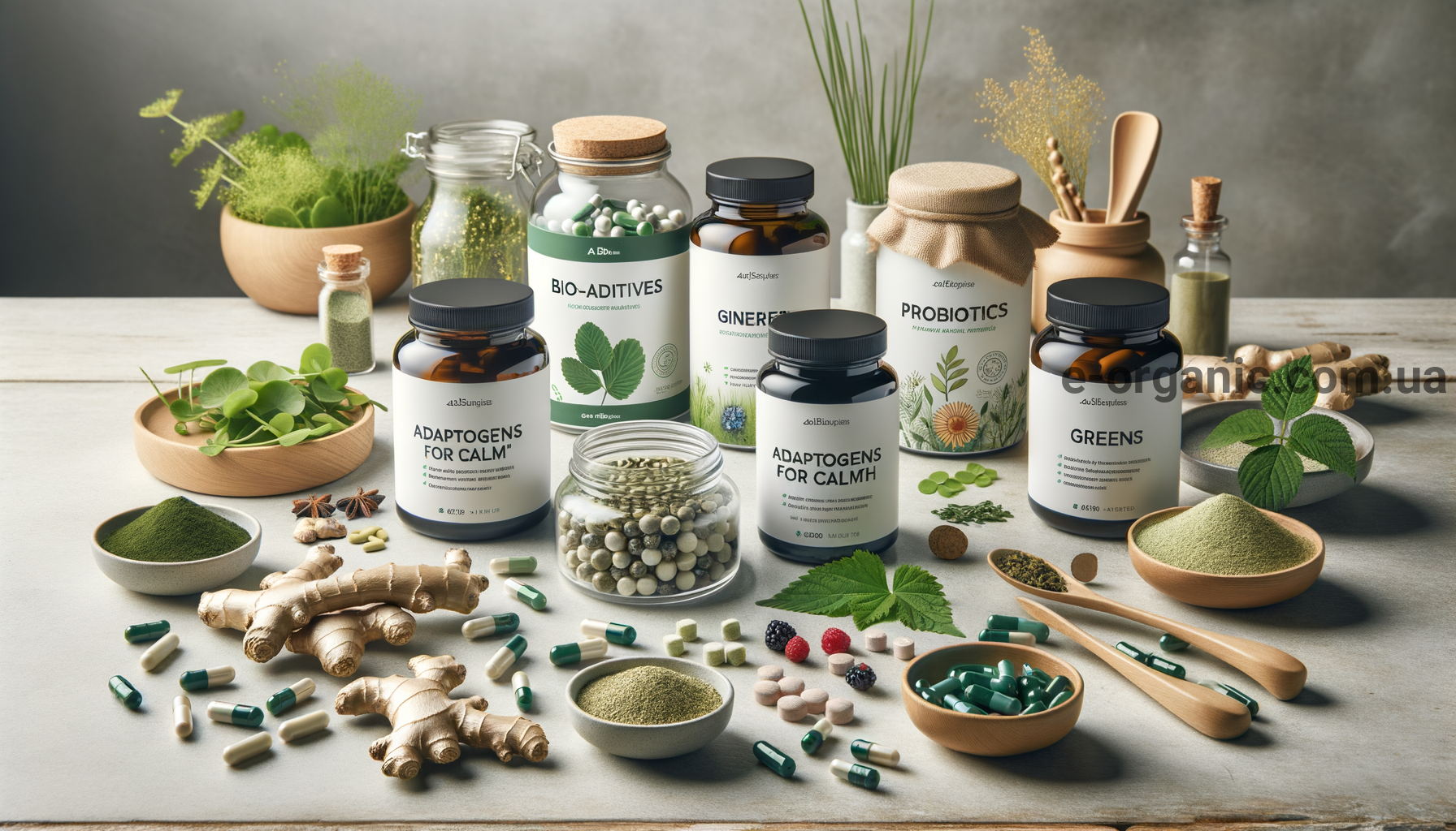 Illustration for section: Також ви можете експериментувати з рецептами, додаючи  - адаптогени для спокою