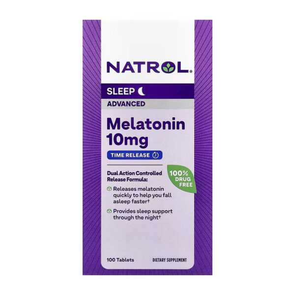 advanced sleep melatonin 10mg 100 tabs 20896573103973 f2a20add99