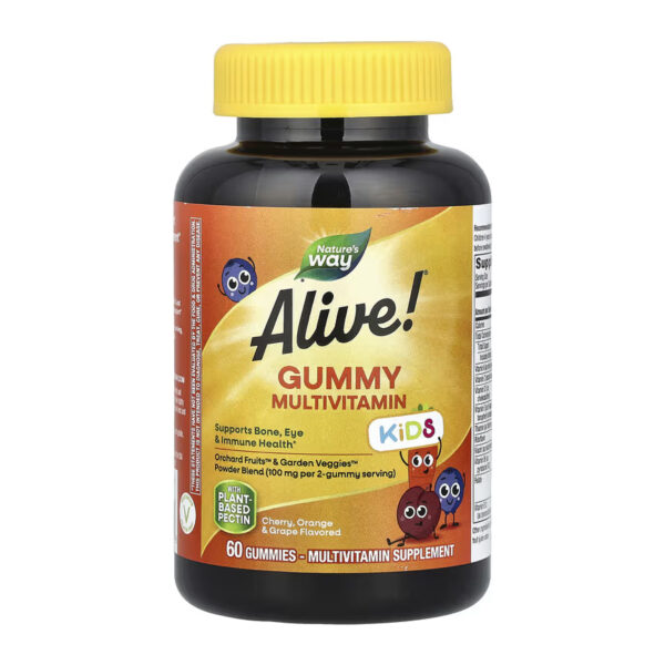 alive childrens gummy multivitamin gluten free made with pectin 60 gummies 50326897799515 cfd0d8a398