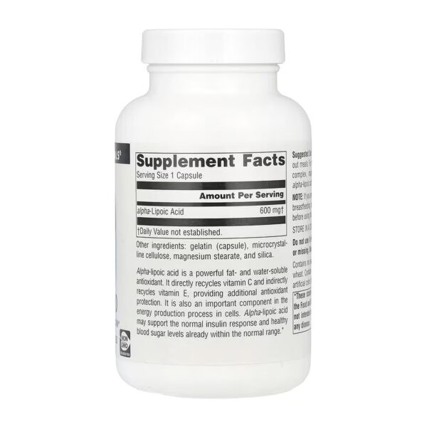 alpha lipoic acid 600 mg 120 caps 66294368788756 4428b23010