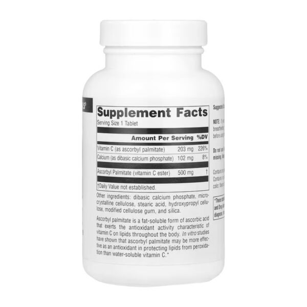 ascorbyl palmitate 500mg 90 tabs 39587435556007 3c4da19635